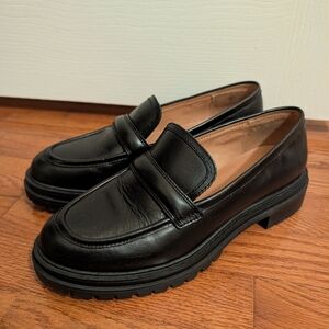 Classic Black Loafers for Women